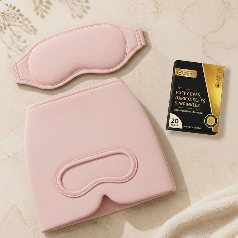 Relief Cap and 20 pairs 24K Gold Eye Mask Patch